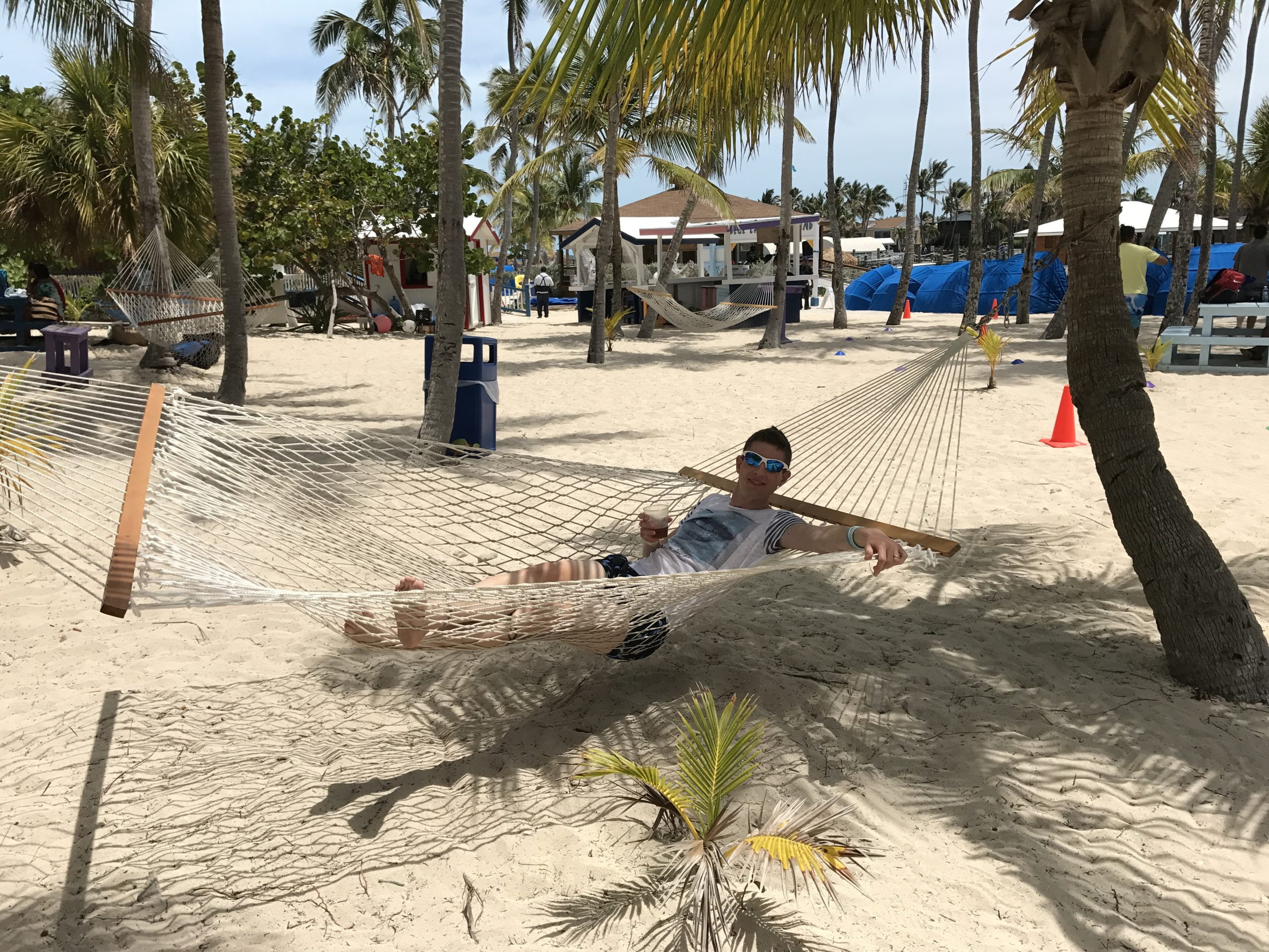 relax sull'amaca