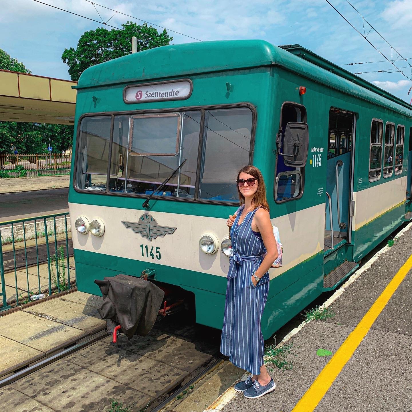 Treno che porta a Szentendre