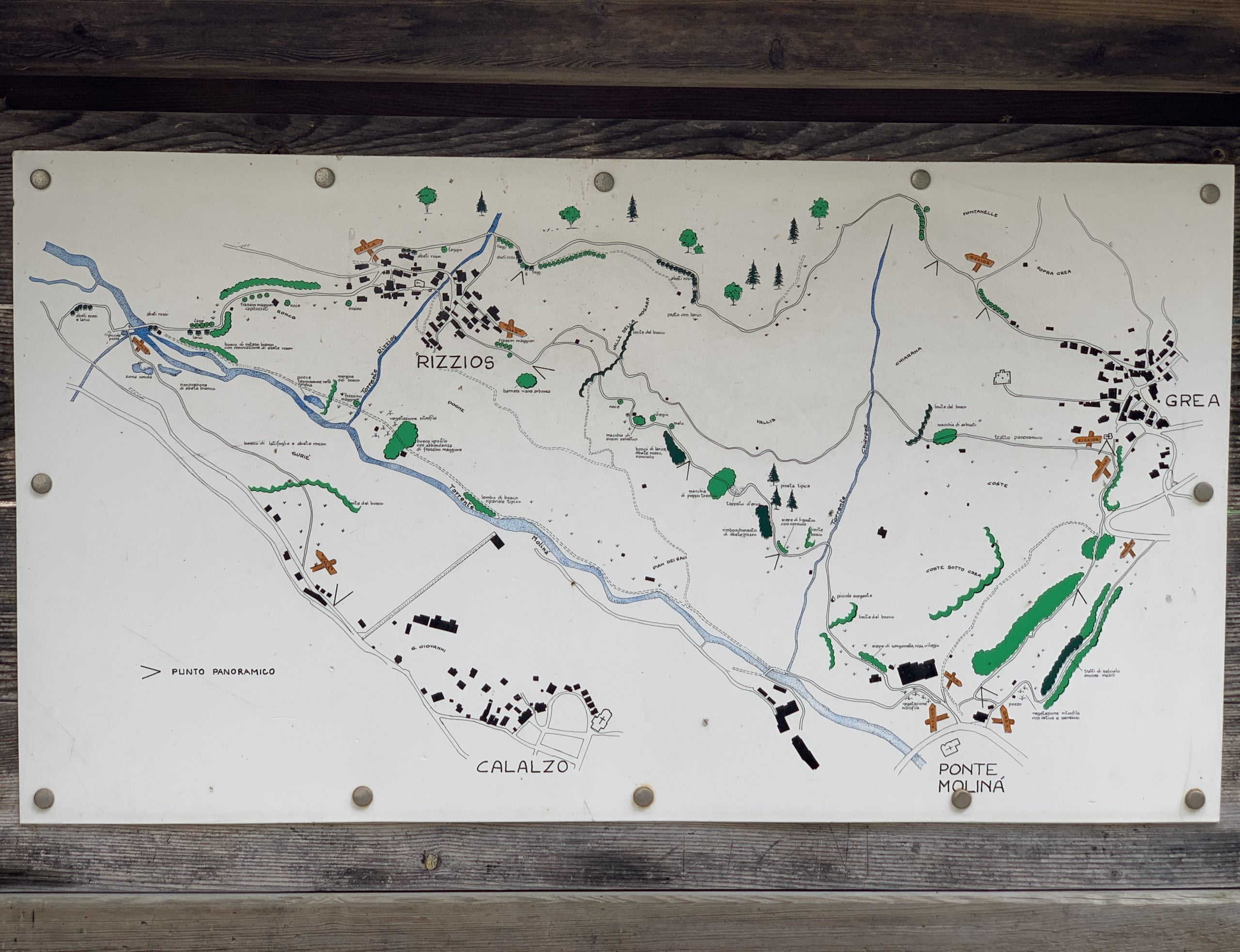 Itinerario della Traversata del Cadore