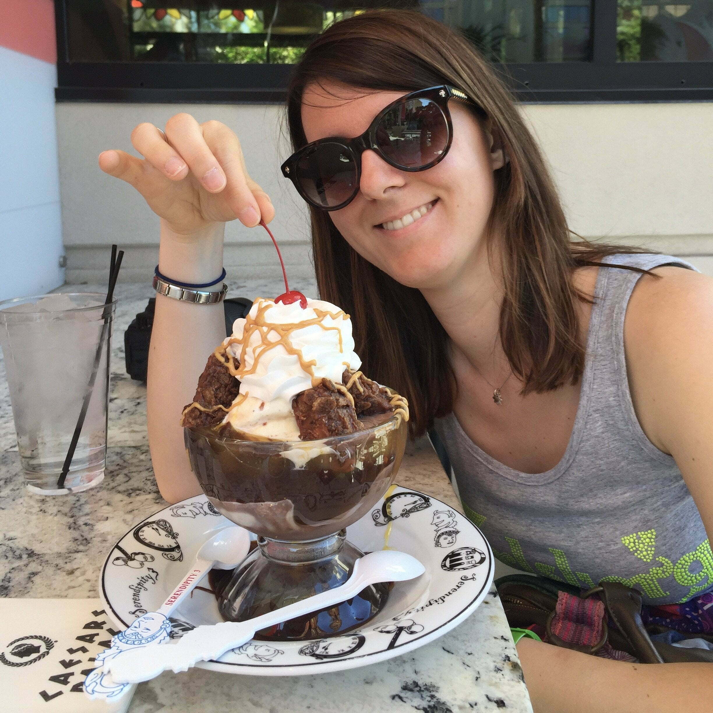 Gelato da Serendipity a Las Vegas