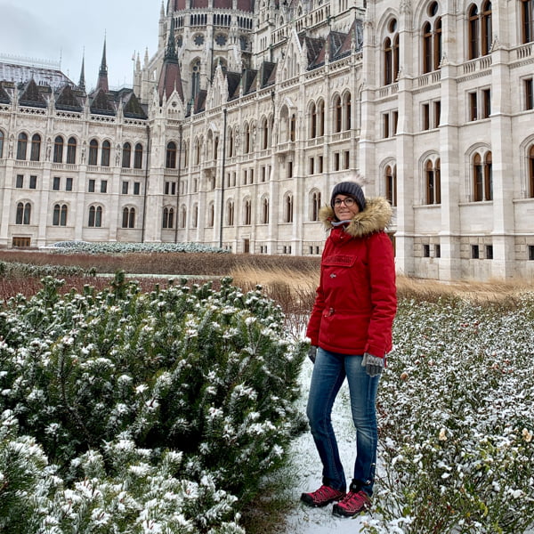 Giulia Bean a Budapest d’inverno Giulia Bean a Budapest d'inverno
