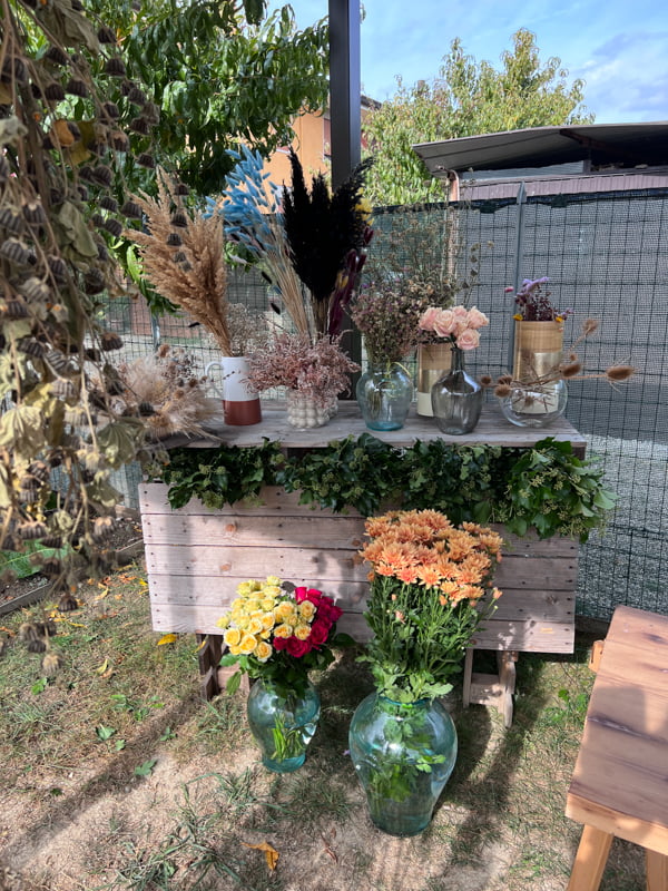 fiori per decorare la zucca fiorita