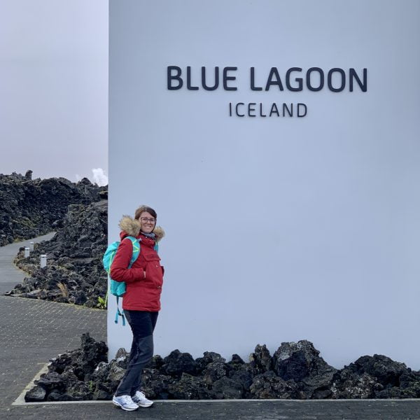 Giulia alla Blue Lagoon